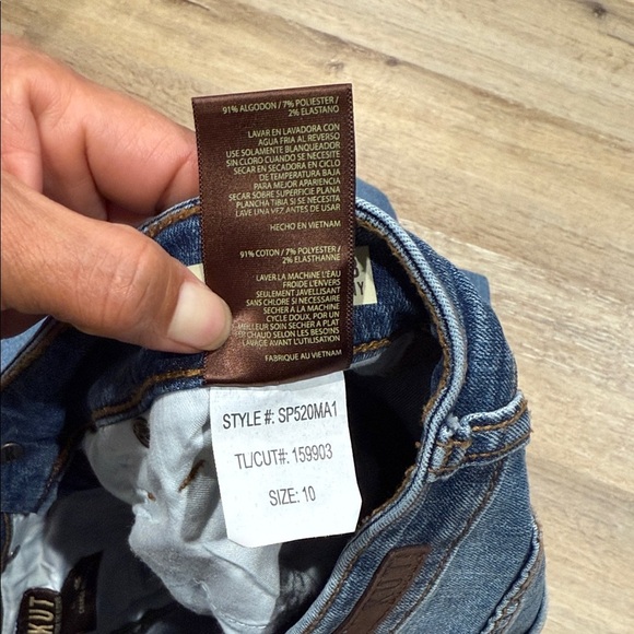 Kut from the Kloth Size 10 High Rise Faded Blue Toothpick Skinny Jeans - Picture 11 of 12